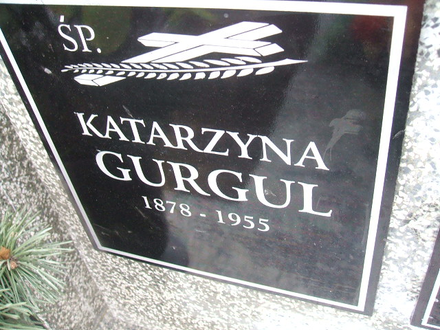 Katarzyna Gurgul 1878 Stary Sącz - Grobonet - Wyszukiwarka osób pochowanych