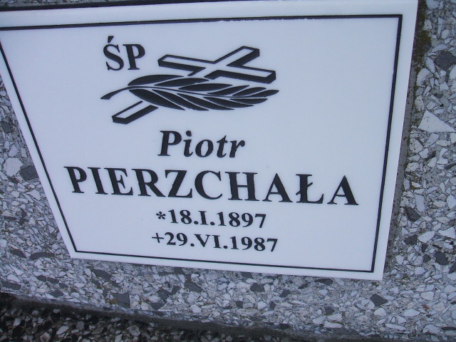 Piotr Pierzchała 1897 Stary Sącz - Grobonet - Wyszukiwarka osób pochowanych