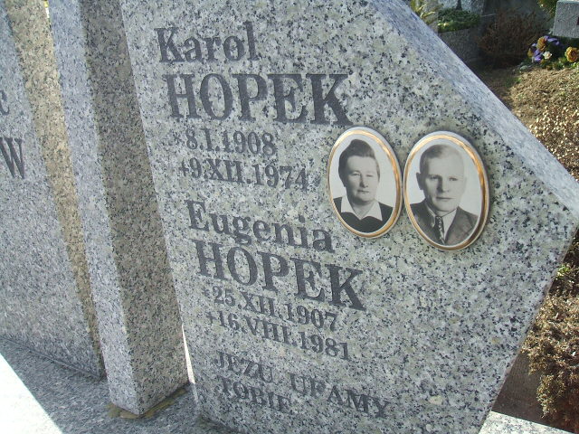 Tadeusz Jakub Hopek 1933 Stary Sącz - Grobonet - Wyszukiwarka osób pochowanych