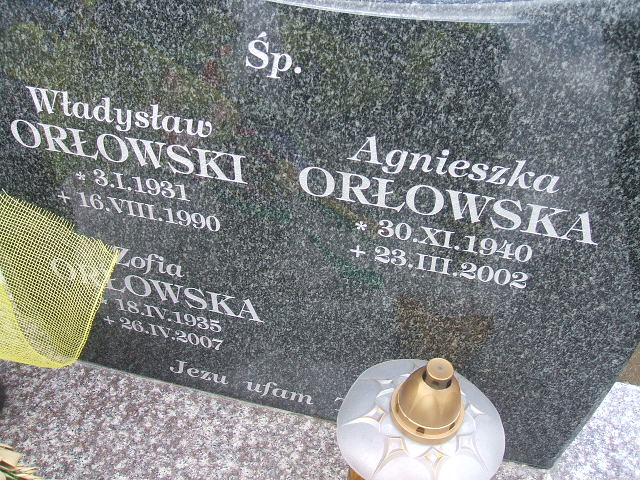 Zofia Orłowska 1935 Stary Sącz - Grobonet - Wyszukiwarka osób pochowanych