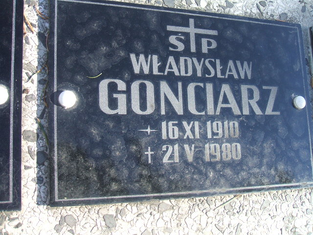 Jan Gonciarz 1944 Stary Sącz - Grobonet - Wyszukiwarka osób pochowanych