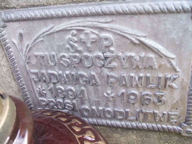 Grób Aniela Mikulec