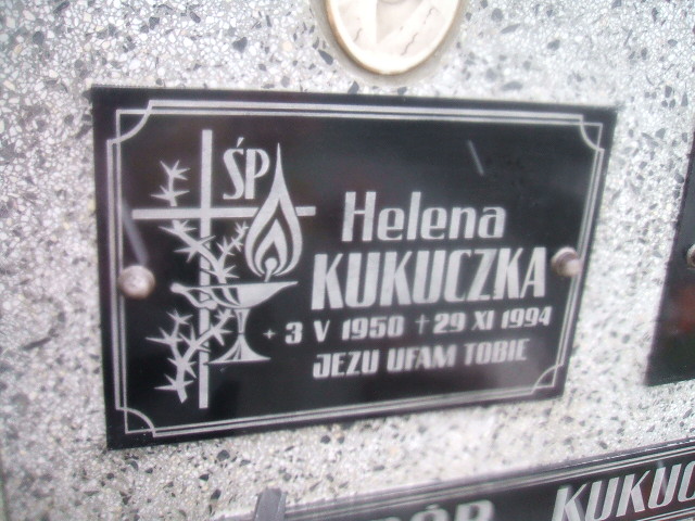 Grób Michał Kukuczka