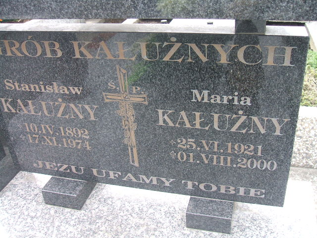 Stanisław Kałużny 1892 Stary Sącz - Grobonet - Wyszukiwarka osób pochowanych