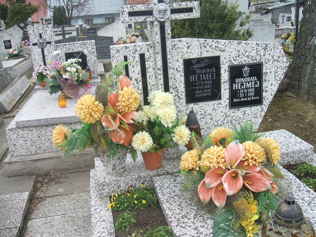 Grób Honorata Hejmej