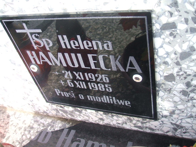 Helena Hamulecka 1926 Stary Sącz - Grobonet - Wyszukiwarka osób pochowanych